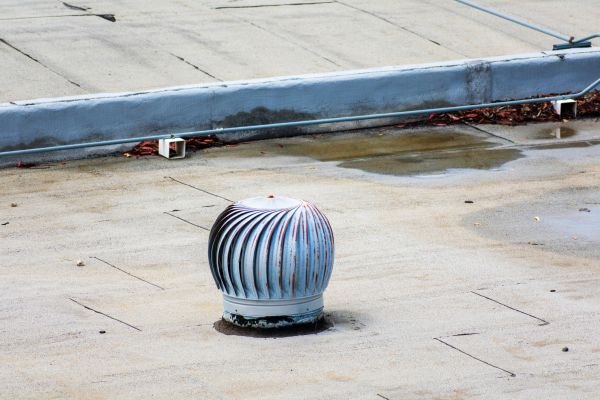 Flat Roof Vent Installation in West Springfield