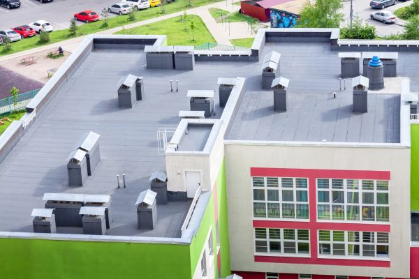 Commercial Flat Roof Repair in West Springfield