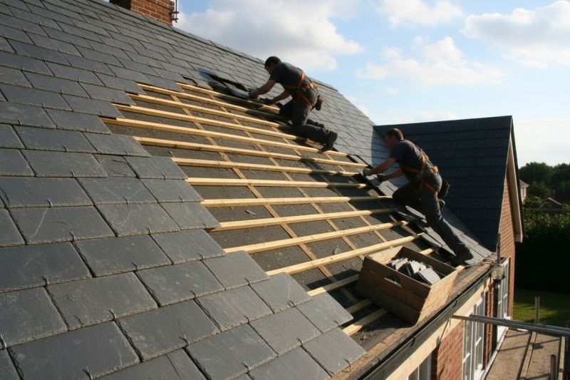 Slate Roof Construction